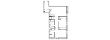 2 Bed 2 Bath 201-601