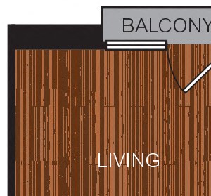 Studio 4 Floor Plan Studio 4 Floor Plan at Berkshire Riverview, Austin, Texas