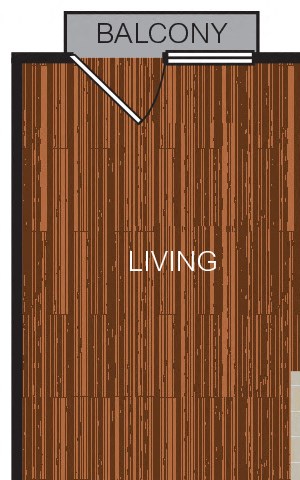 Studio 5 Floor Plan Studio 5 Floor Plan at Berkshire Riverview, Texas, 78741