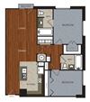 D4 Floor Plan D4 Floor Plan at Berkshire Riverview, Austin, TX