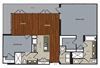 D9 Penthouse Floor Plan D9 Penthouse Floor Plan at Berkshire Riverview, Austin, 78741