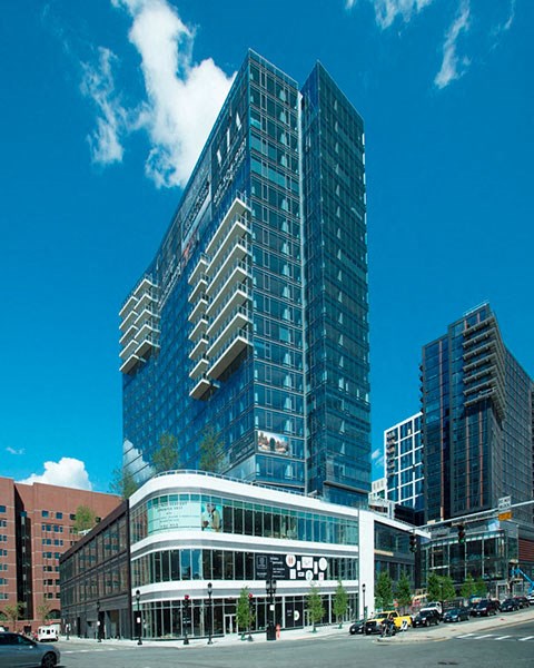 Exterior View Of The Clubhouse at The Benjamin Seaport Residences, Boston