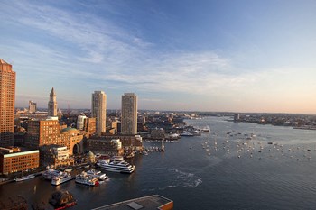City View In Morning Light at The Benjamin Seaport Residences, Boston, Massachusetts - Photo Gallery 18