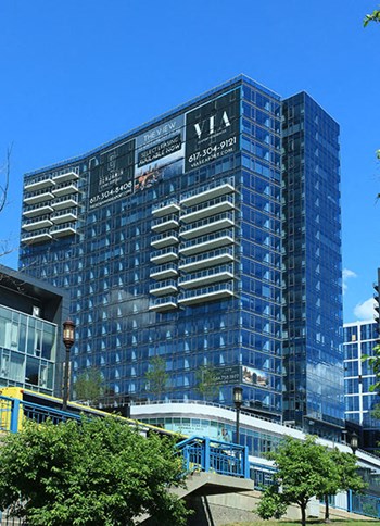External View OF Building at The Benjamin Seaport Residences, Boston, MA - Photo Gallery 17