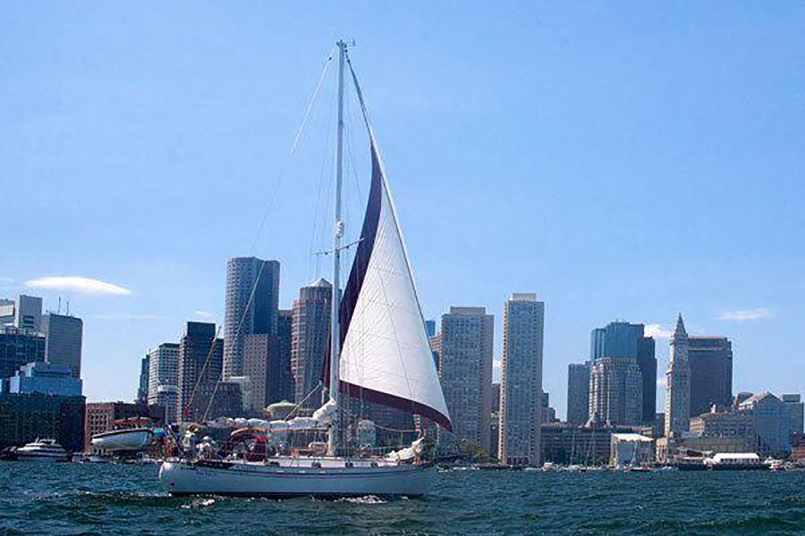 Views- Exterior View at The Benjamin Seaport Residences, Boston, MA, 02210