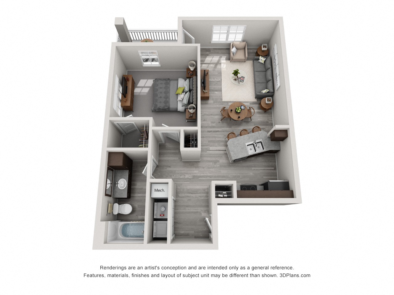 The kelton floor plan