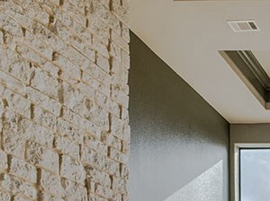 Creekside View Apartments l clubhouse seating with fireplace - Photo Gallery 2