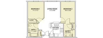 2 Bedroom