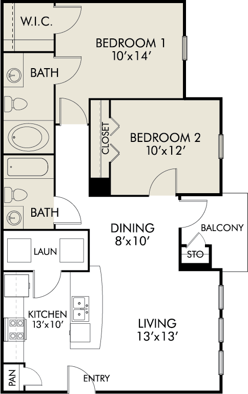 Ridgecrest floorplan