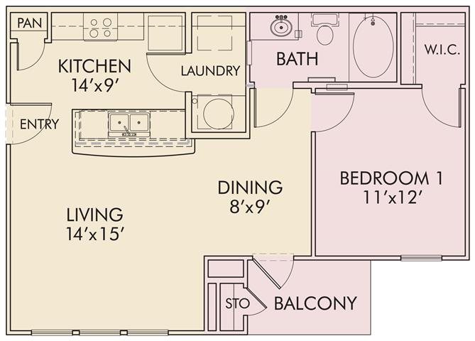 Fieldcrest Floor Plan 1