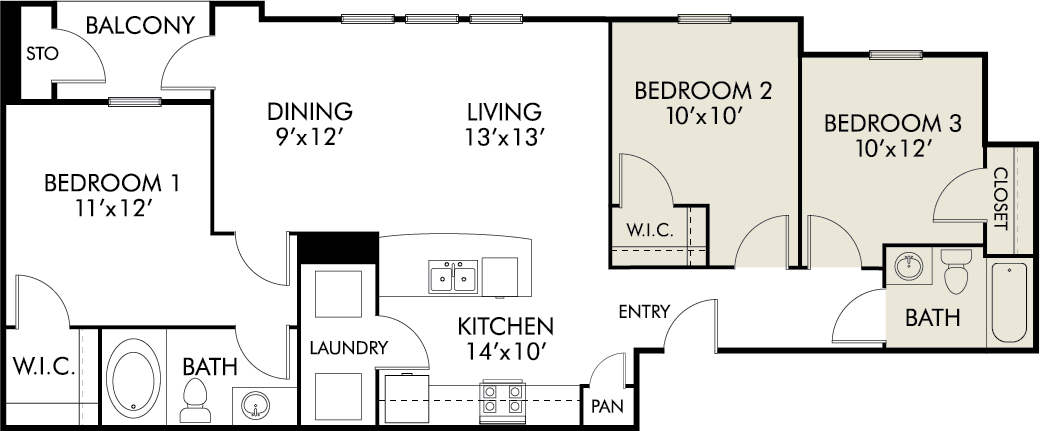 Woodcrest floorplan