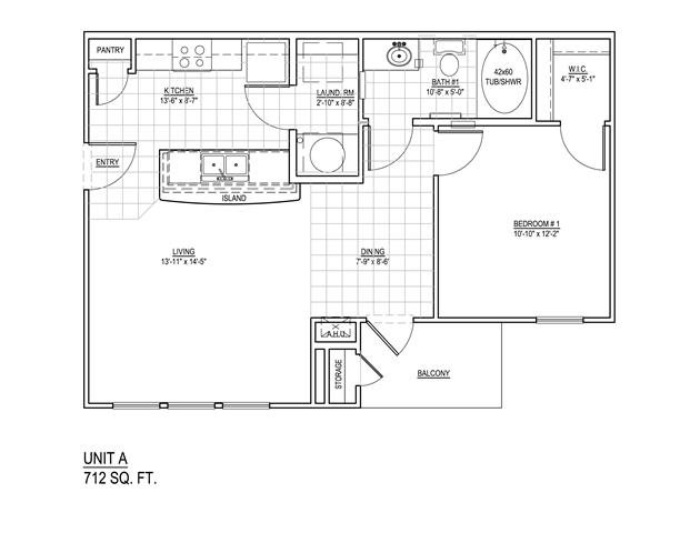 A1 Floor Plan 1