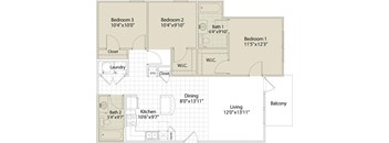 3 Bedroom