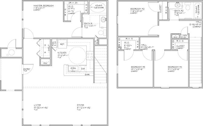 The Bayamon Floor Plan 4