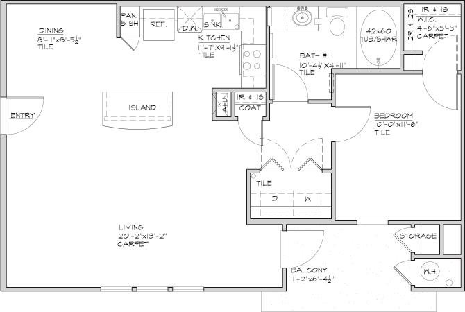 The Catano Floor Plan 1