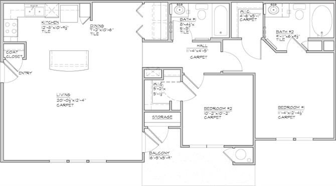 The Sabana Floor Plan 2