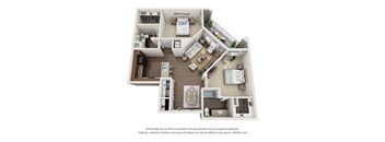 Floor Plan at The Veranda, Texas