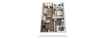 Floor Plan at The Veranda, Denton