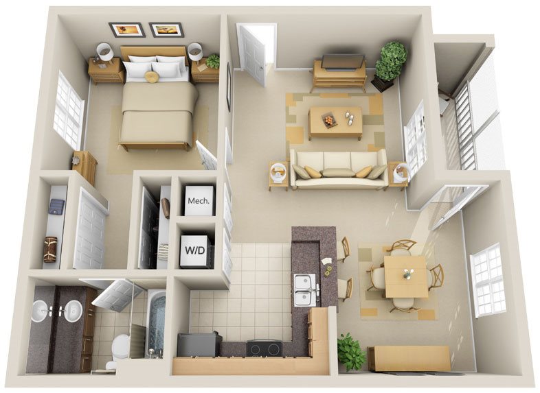 A1 - Artist Floor Plan 1