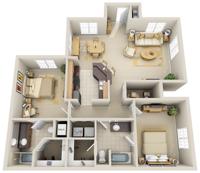 B1 - Coral Key Floor Plan 8