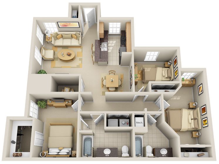 C1 - Sunshine Key Floor Plan 12