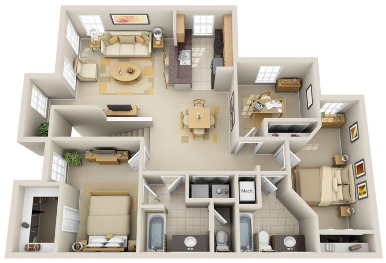 C2 - Sunshine Key Floor Plan 13