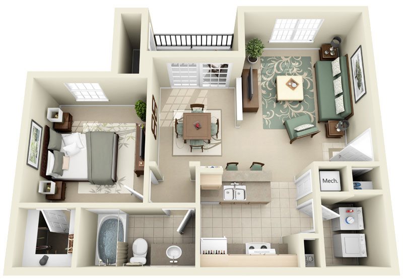 A1 Floor Plan 1