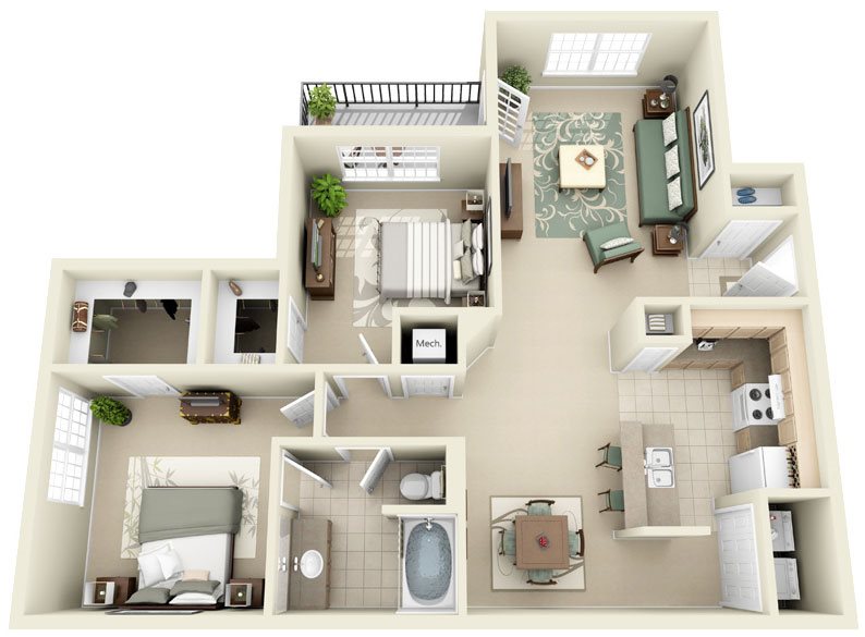B1 Floor Plan 4