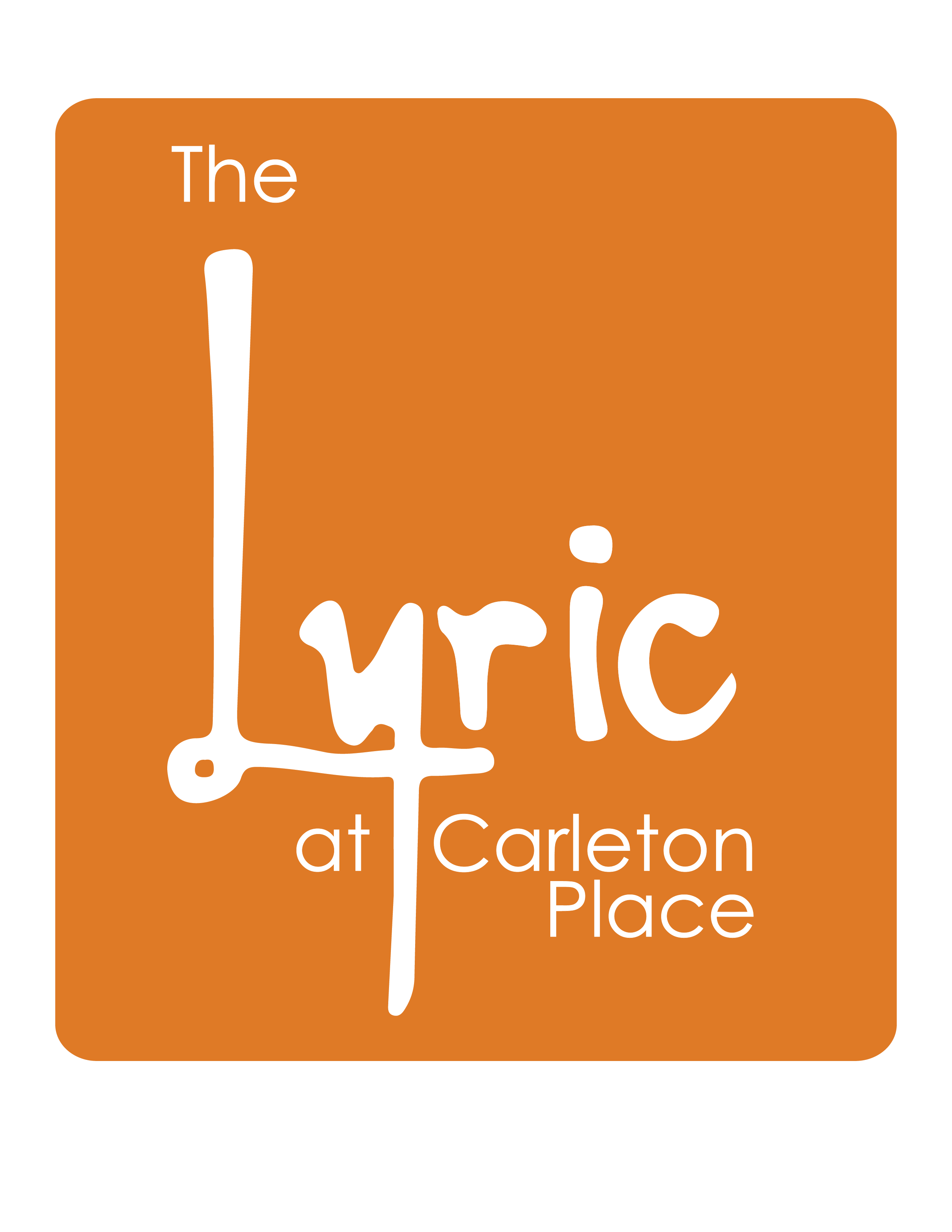 The Lyric at Carleton Place logo