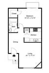 1 Bed 1 Bath