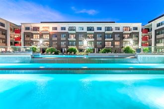 Pool 1¦Axis 3700 Apartments Plano, TX
