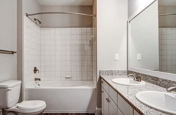 Garden tubs with tile surround