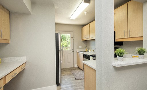 4 bedroom flat kitchen with appliances