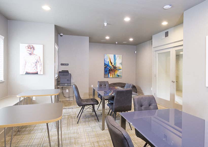 Business Center at Octave Apartments