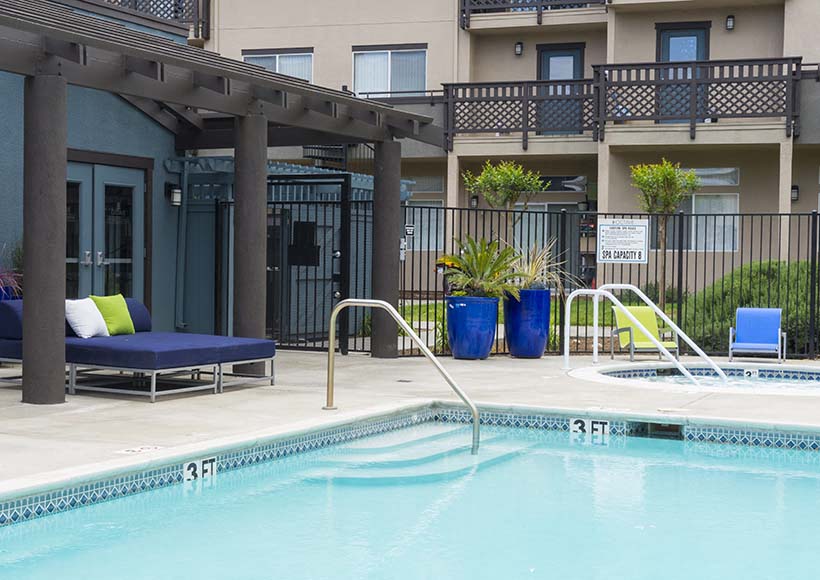Take a dip living at Octave apartments | Davis, CA