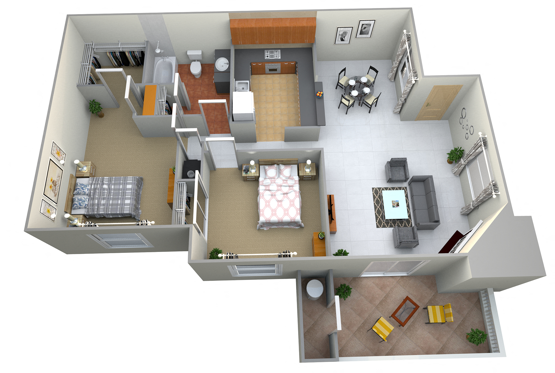 Mariner Village 2 Bed 1 Bath rev1