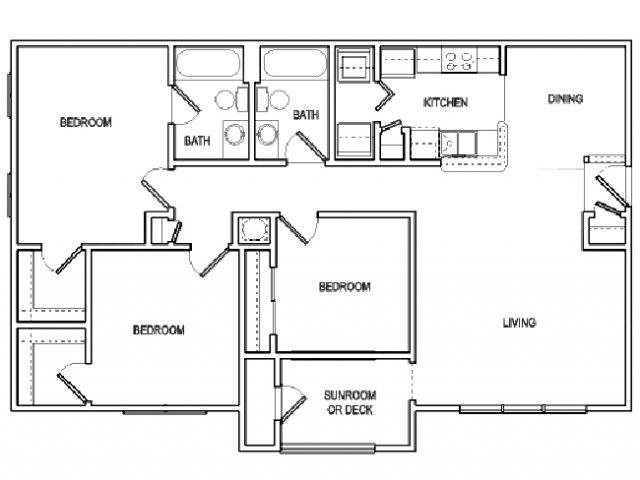 The Avery floorplan