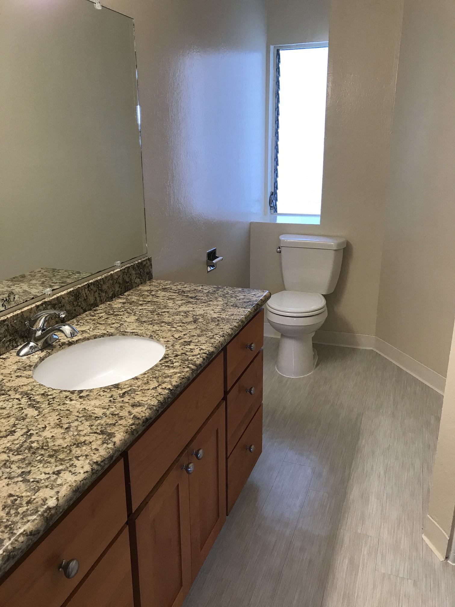 a bathroom with a sink and a toilet