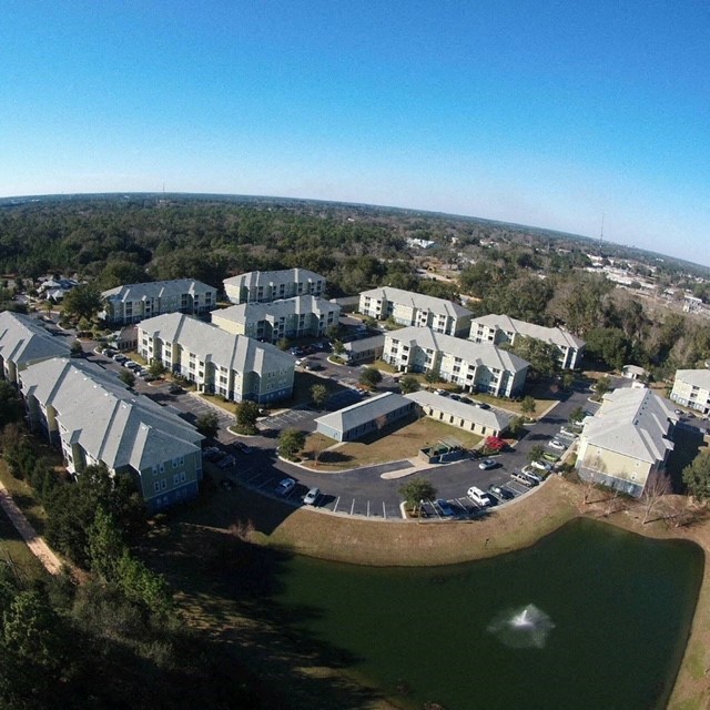 Aerial photo of Avalon.