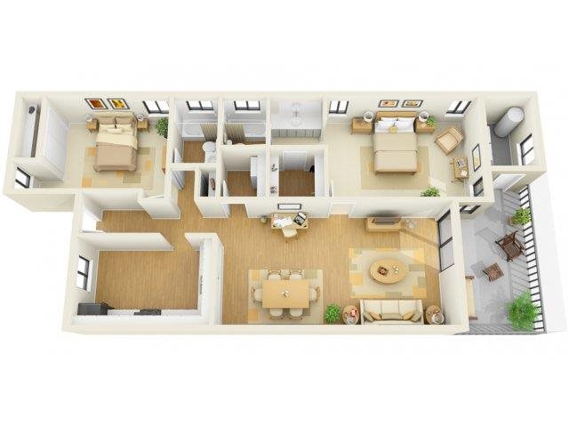 2x2D Floor Plan 6