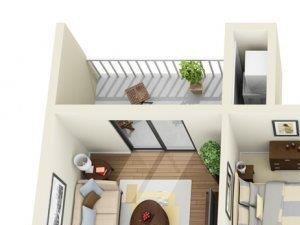 B3 2 Bedroom 2 Bathroom Floor Plan B3 2 Bedroom 2 Bathroom Floor Plan at Coral Club, Bradenton