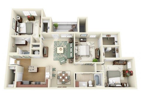 245 Creekwood Cove Lane 1-3 Beds Apartment for Rent - Photo Gallery 34