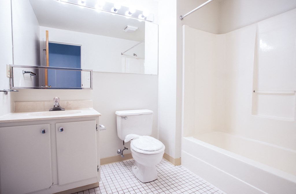 a bathroom with a toilet and a sink and a shower