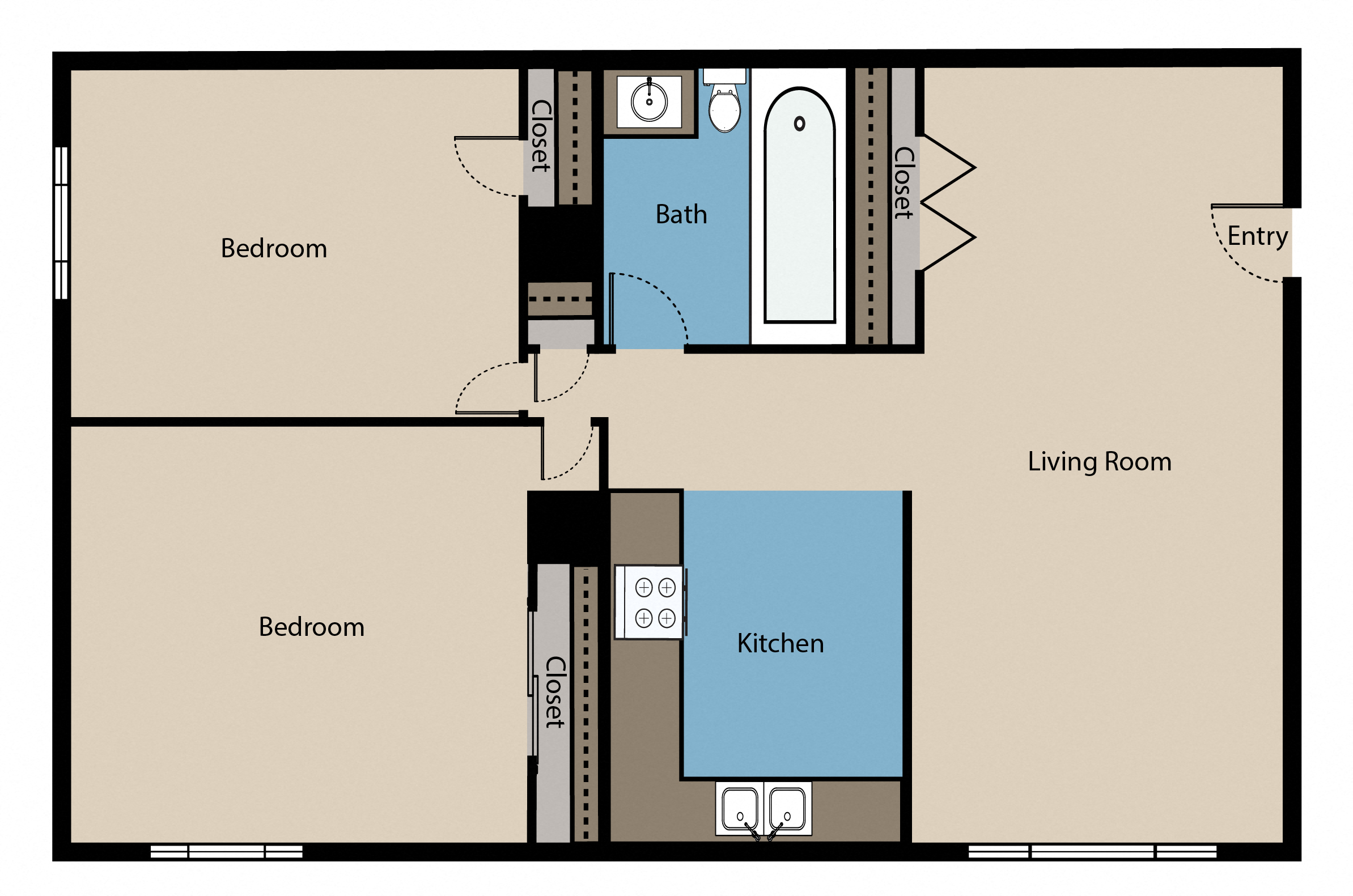 Two Bedroom