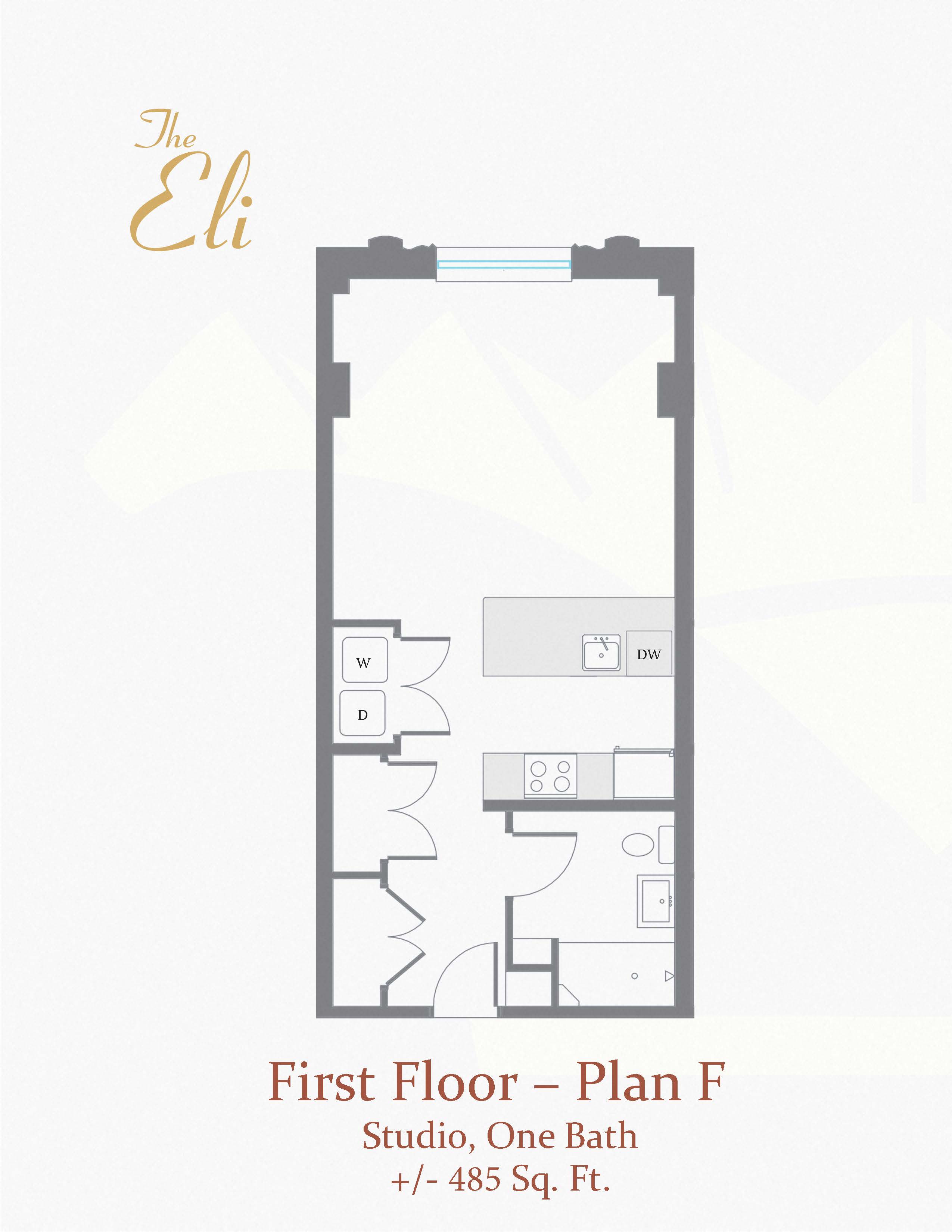 1st Floor Plan F