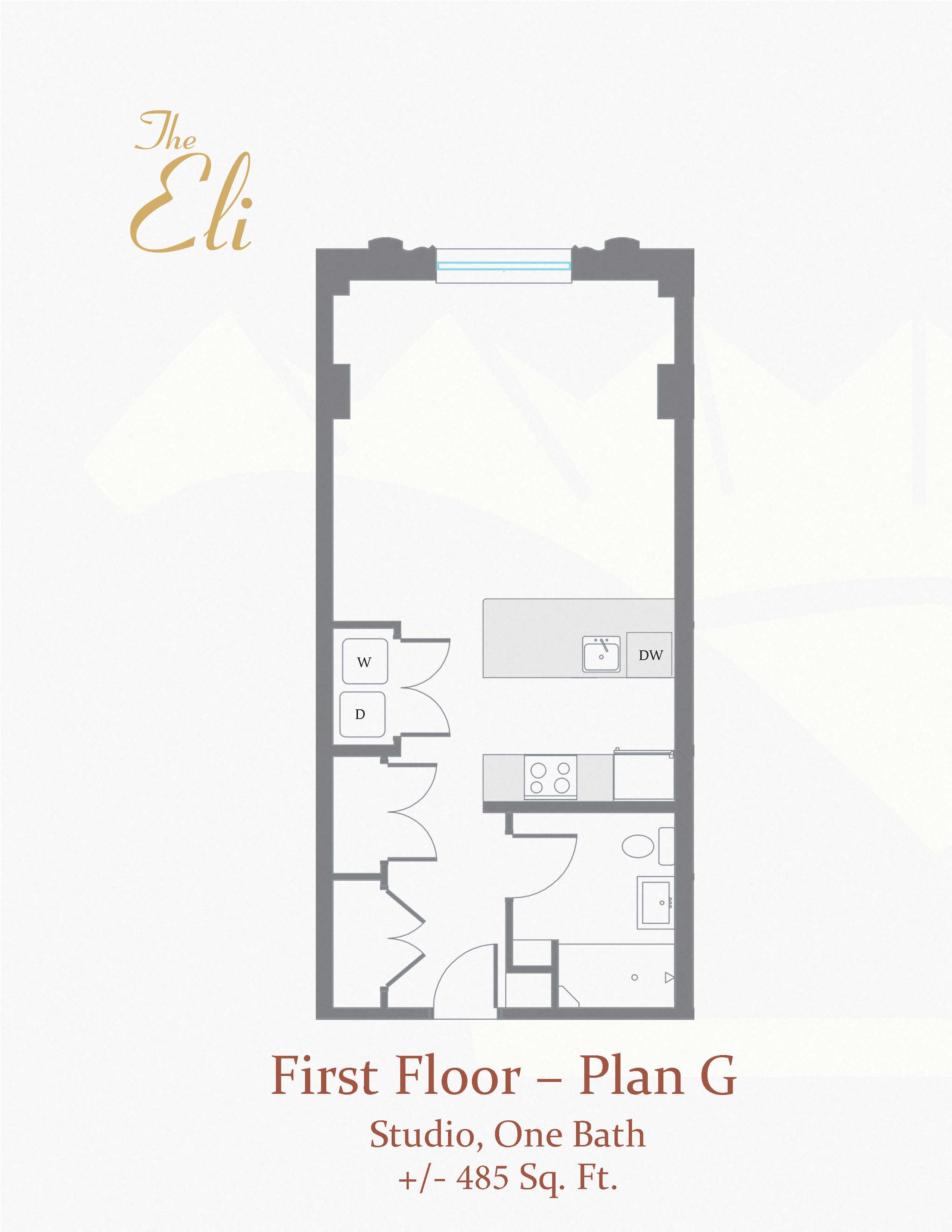 1st Floor Plan G