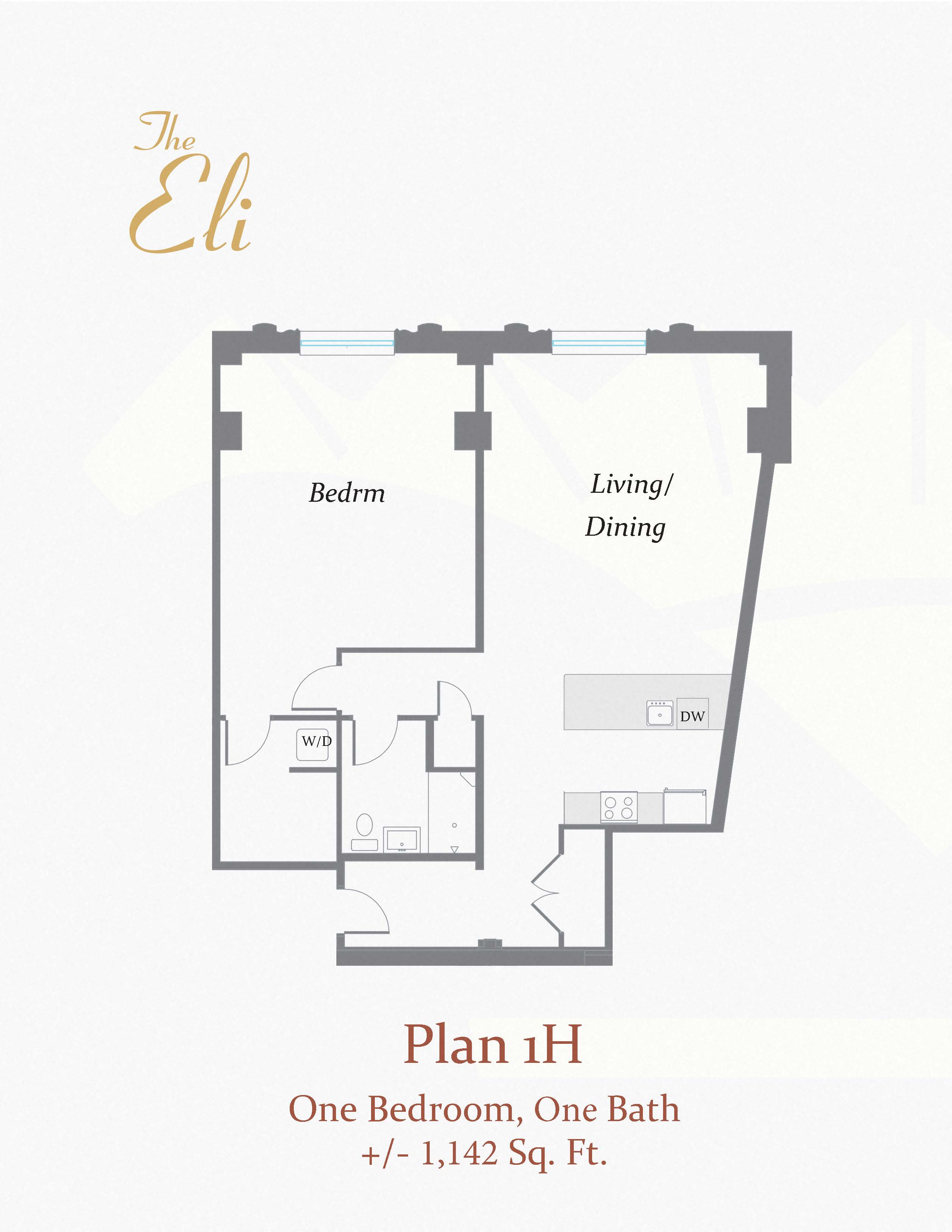 1st Floor Plan H