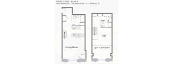 1st Floor Plan A