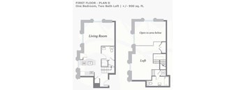 1st Floor Plan D
