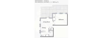 Penthouse 1 Plan D